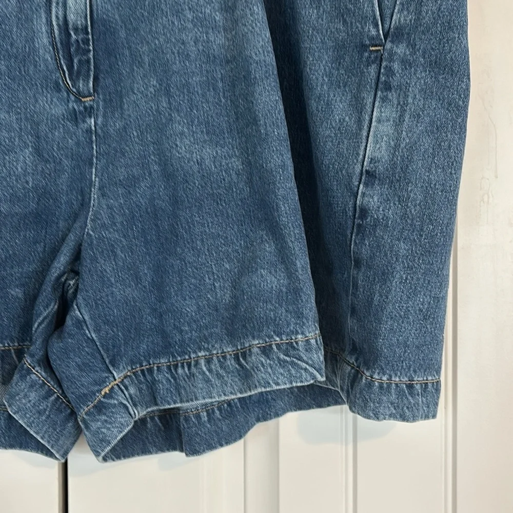 Old Navy High Waist Taylor Denim Shorts - Blue - Picture 3 of 11